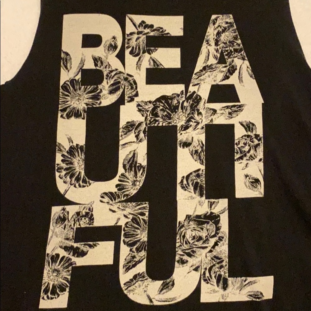 BEAUTIFUL Graphic Tank Top